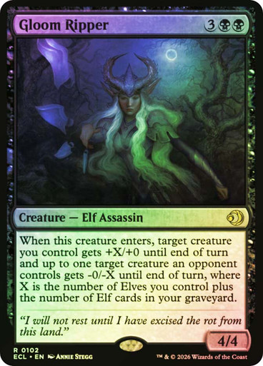 gloom-ripper-102__67961 Gloom Ripper Lorwyn Eclipsed Foil