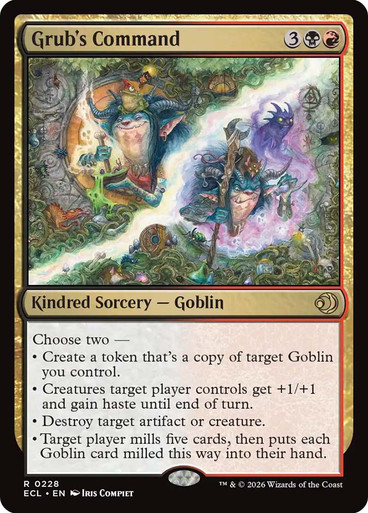 Grub's Command Lorwyn Eclipsed