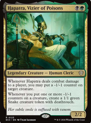 Hapatra, Vizier of Poisons Lorwyn Eclipsed Commander