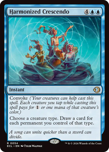 Harmonized Crescendo Lorwyn Eclipsed