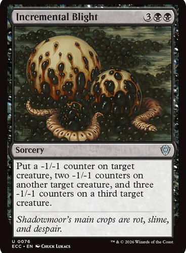 Incremental Blight Lorwyn Eclipsed Commander