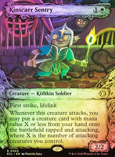 Kinscaer Sentry Lorwyn Eclipsed Foil