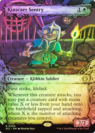Kinscaer Sentry Lorwyn Eclipsed Foil