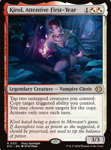 Kirol, Attentive First-Year Lorwyn Eclipsed