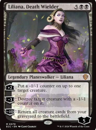 Liliana, Death Wielder Lorwyn Eclipsed Commander