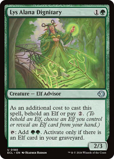 Lys Alana Dignitary Lorwyn Eclipsed