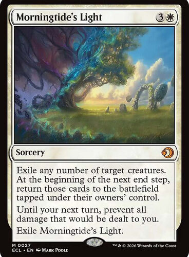 Morningtide's Light Lorwyn Eclipsed