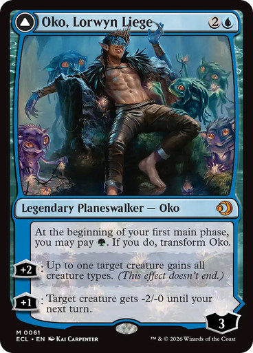 Oko, Lorwyn Liege // Oko, Shadowmoor Scion Lorwyn Eclipsed