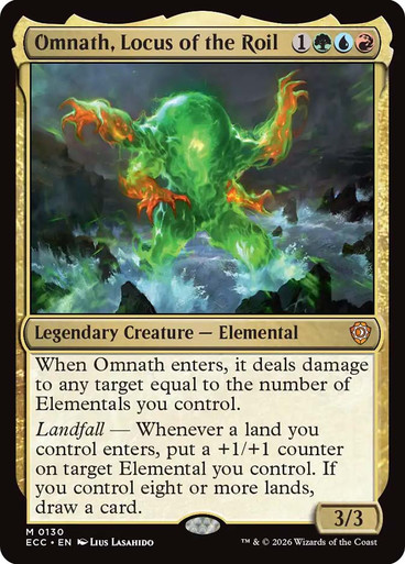 Omnath, Locus of the Roil Lorwyn Eclipsed Commander
