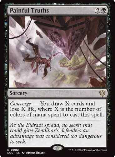 Painful Truths Lorwyn Eclipsed Commander