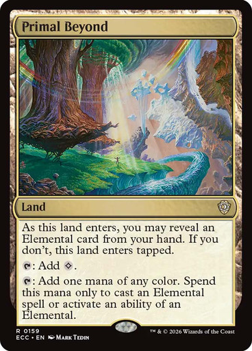 Primal Beyond Lorwyn Eclipsed Commander