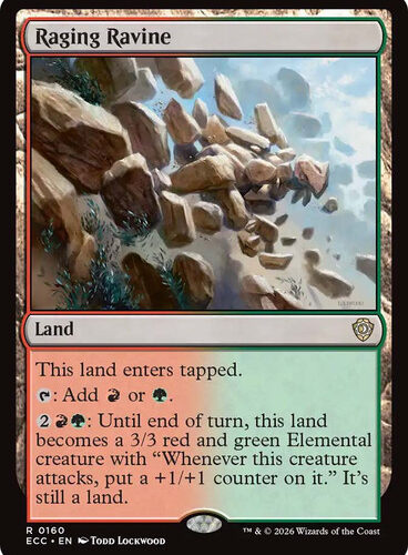 Raging Ravine Lorwyn Eclipsed Commander