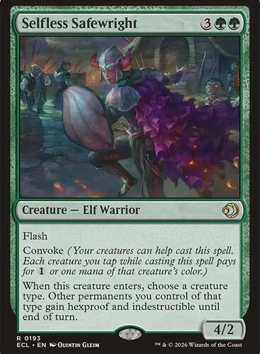 Selfless Safewright Lorwyn Eclipsed