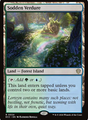 Sodden Verdure Lorwyn Eclipsed Commander