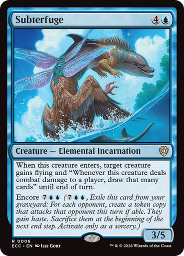 Subterfuge Lorwyn Eclipsed Commander