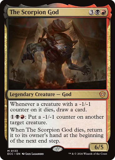 The Scorpion God Lorwyn Eclipsed Commander