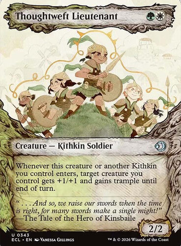 thoughtweft-lietenant-343__29594 Thoughtweft Lieutenant (Showcase) Lorwyn Eclipsed