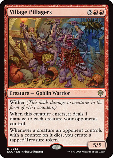 Village Pillagers Lorwyn Eclipsed Commander