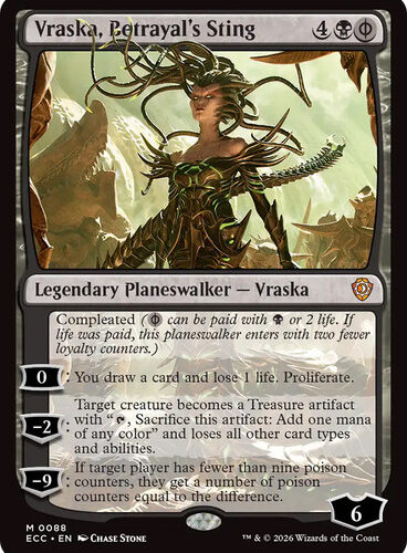 Vraska, Betrayal's Sting Lorwyn Eclipsed Commander