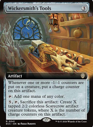Wickersmith's Tools (Extended Art) Lorwyn Eclipsed Commander