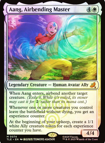 Aang, Airbending Master Avatar: The Last Airbender Eternal