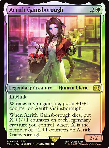 Aerith Gainsborough FINAL FANTASY Foil