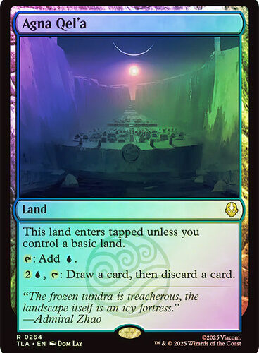 Agna Qel'a Avatar: The Last Airbender Foil