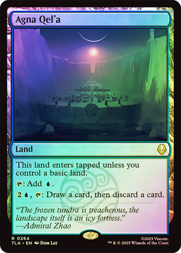 Agna Qel'a Avatar: The Last Airbender Foil