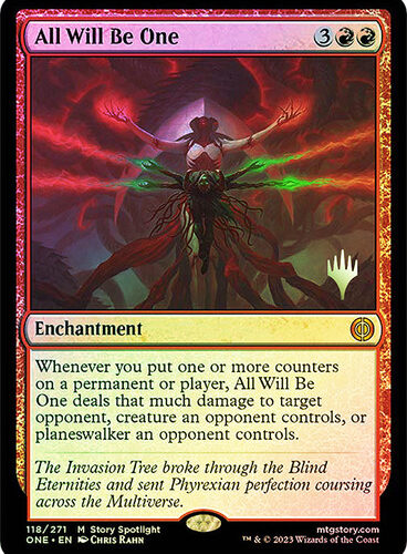 All Will Be One Phyrexia: All Will Be One Promo Foil