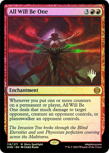All Will Be One Phyrexia: All Will Be One Promo Foil