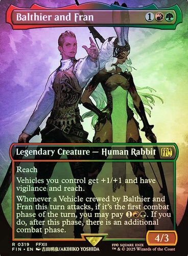 Balthier and Fran (#319) FINAL FANTASY Foil