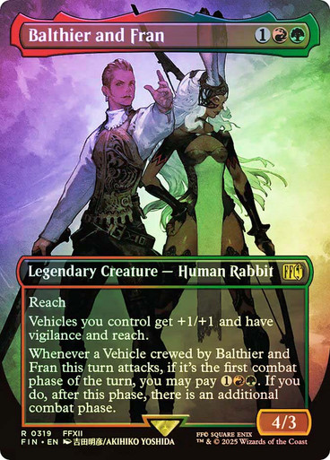 Balthier and Fran (#319) FINAL FANTASY Foil