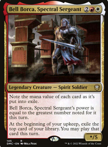 Bell Borca, Spectral Sergeant Dominaria United Commander