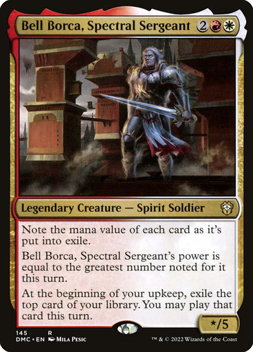 Bell Borca, Spectral Sergeant Dominaria United Commander