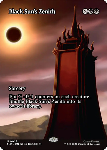 Black Sun's Zenith Avatar: The Last Airbender Eternal
