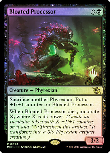 Bloated Processor March of the Machine Promo Foil