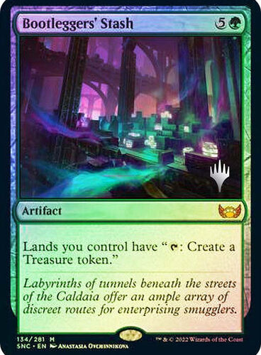 Bootleggers' Stash Streets of New Capenna Promo Foil