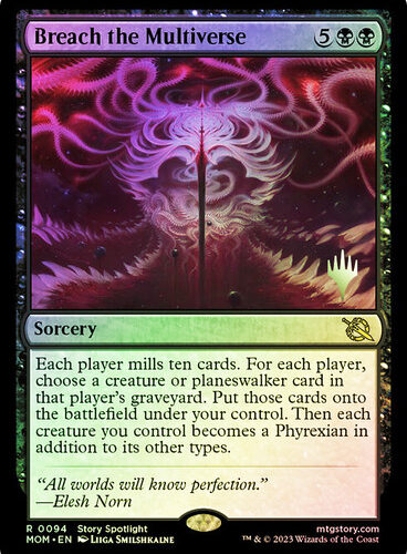 Breach the Multiverse March of the Machine Promo Foil