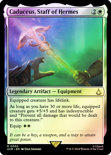 Caduceus, Staff of Hermes Assassin's Creed Foil