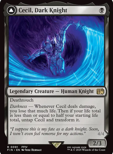 Cecil, Dark Knight // Cecil, Redeemed Paladin FINAL FANTASY