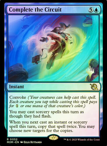 Complete the Circuit March of the Machine Promo Foil