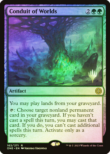 Darkslick Shores Phyrexia: All Will Be One Promo Foil Version en Español