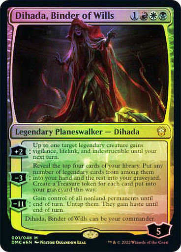 Dihada, Binder of Wills Dominaria United Commander Foil