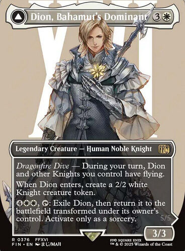 Dion, Bahamut's Dominant // Bahamut, Warden of Light FINAL FANTASY