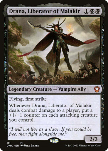 Drana, Liberator of Malakir Dominaria United Commander