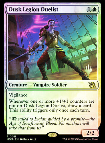 DuskLegionDuelist__61105 Dusk Legion Duelist March of the Machine Promo Foil