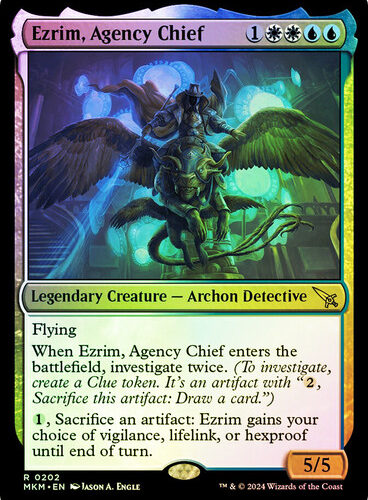 Ezrim, Agency Chief Murders at Karlov Manor Foil Version en Español