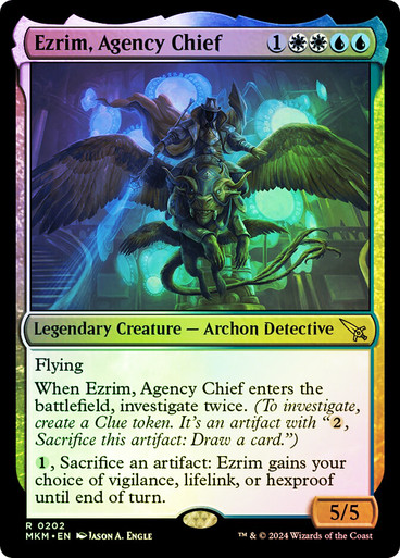 Ezrim, Agency Chief Murders at Karlov Manor Foil Version en Español