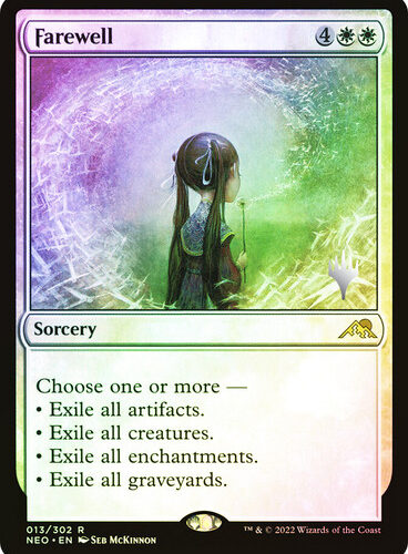 Farewell__18591 Farewell Kamigawa: Neon Dynasty Promo Foil Version en Español