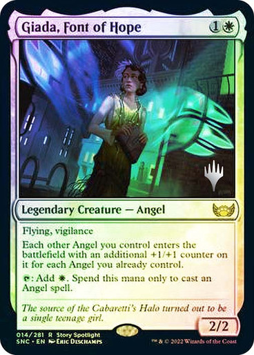 Giada, Font of Hope Streets of New Capenna Promo Foil Version en Español